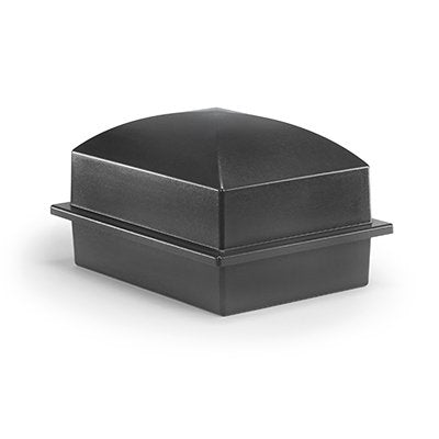 Economy Urn Burial Vault - Black