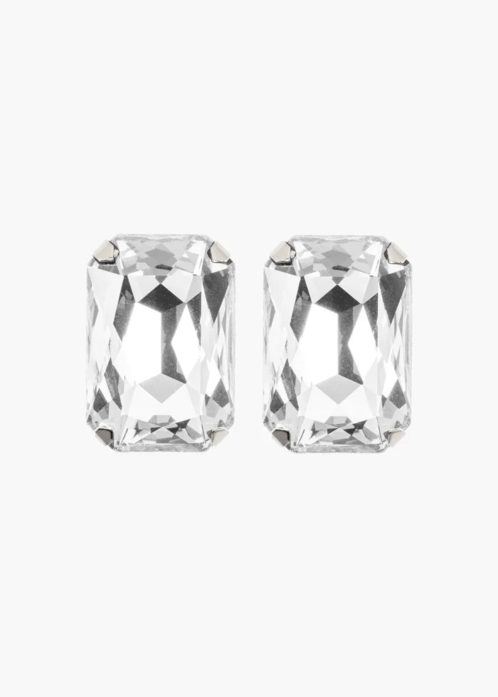 Edna Stud Earrings -- Crystal