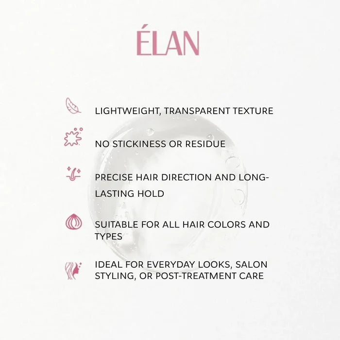 ELAN «BROW LOCK» Strong Hold Brow Styling Gel, 4.5 ml Brow & Lash Care ELAN