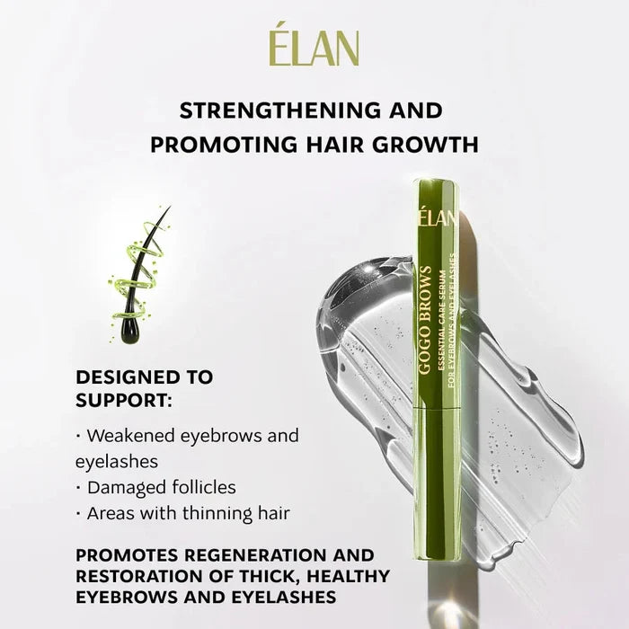 ELAN «GOGO BROWS» Eyebrow & Eyelash Care Serum, 4.5 ml Brow & Lash Care ELAN