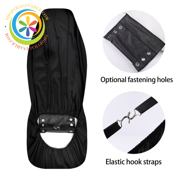 Elegant Black Mud Cloth Car Seat Covers-ShopImaginable.com
