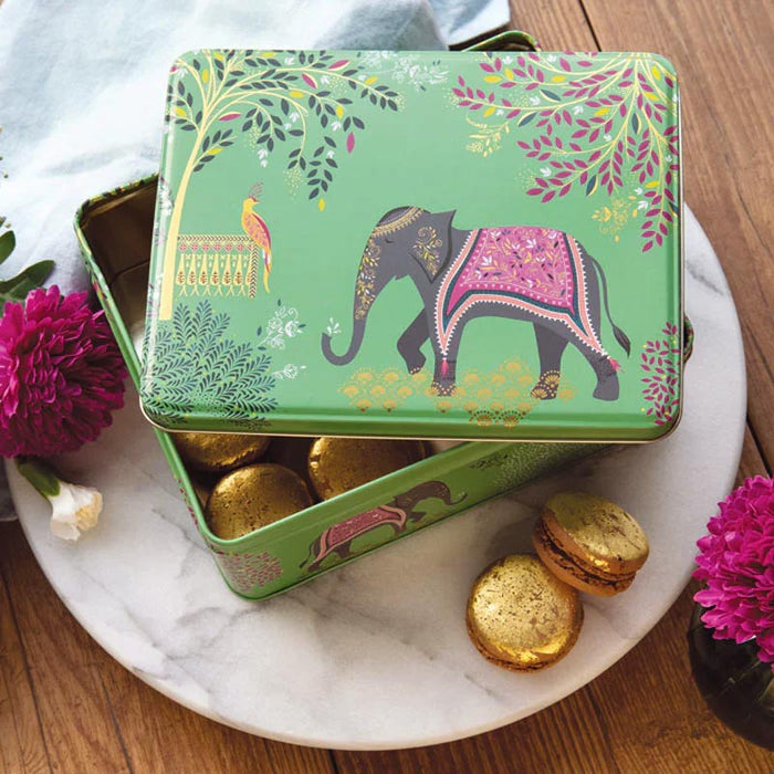 Sara Miller Elephant Oasis Bakery Tin | Koop.co.nz