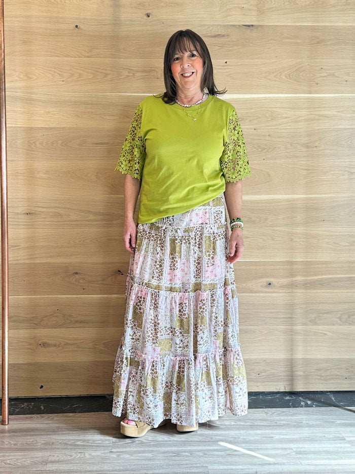 Emme Marella Emmceppo Top Apple Green