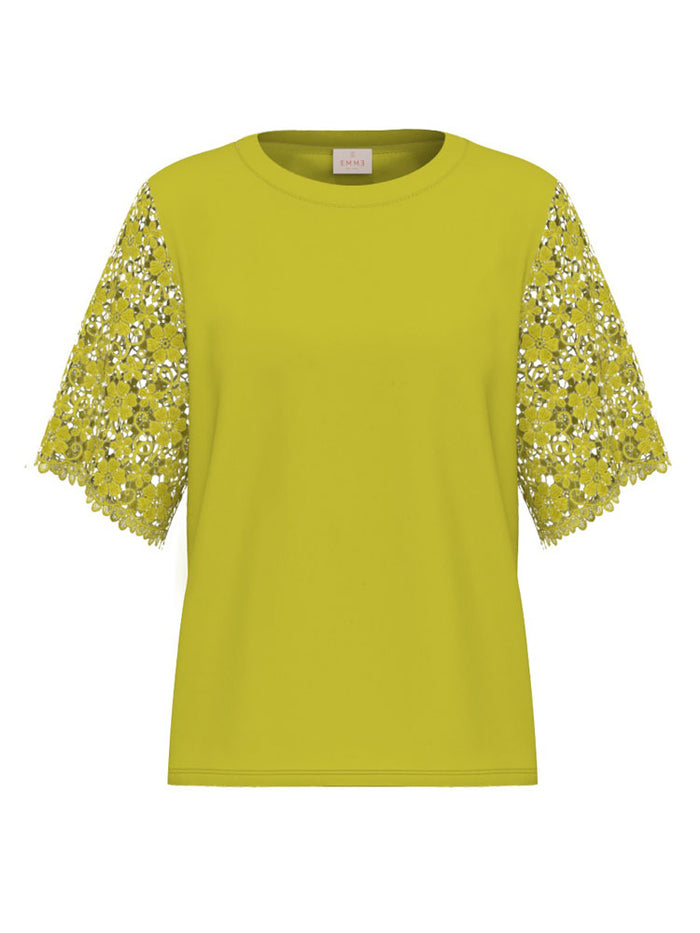 Emme Marella Emmceppo Top Apple Green