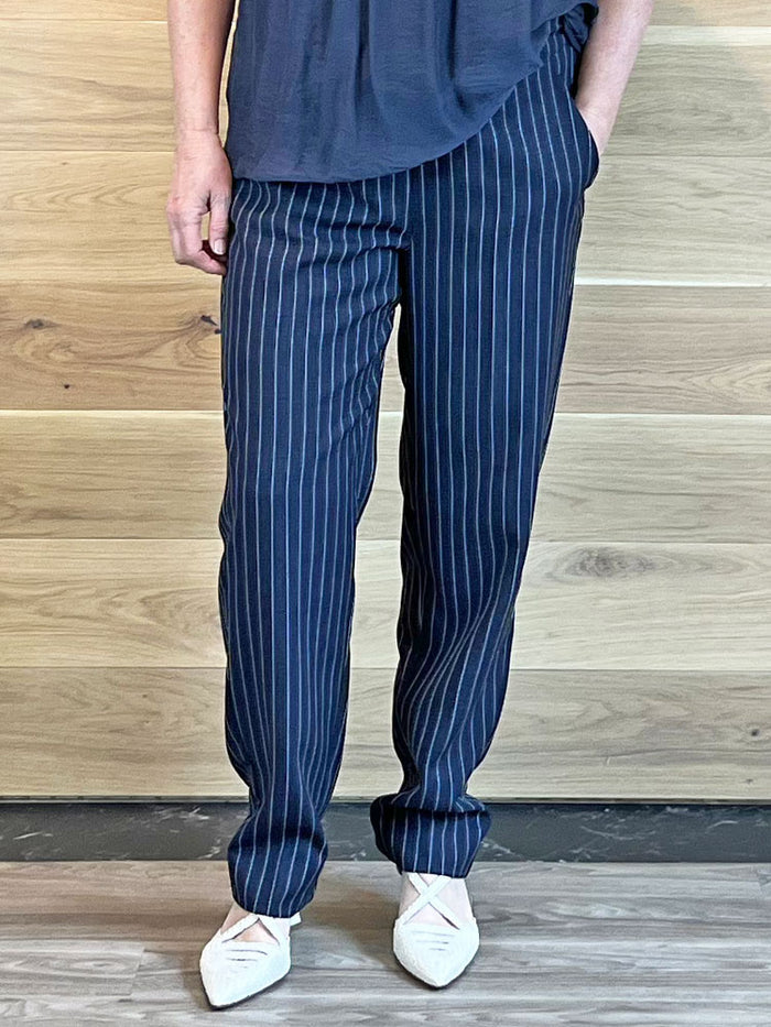 Emme Marella Jerry Trousers Midnight Blue
