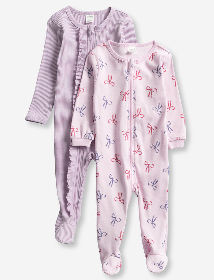 Ens. de 2 pyjamas une pièce