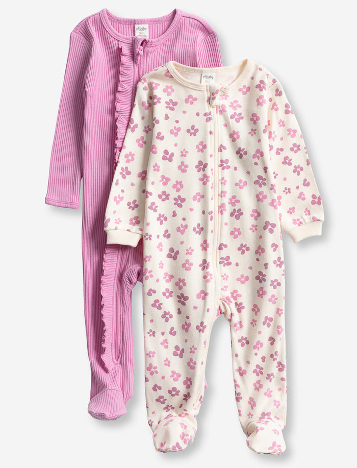 Ens. de 2 pyjamas une pièce