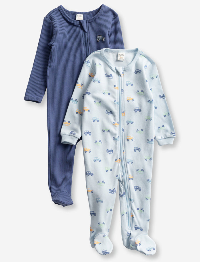 Ens. de 2 pyjamas une pièce