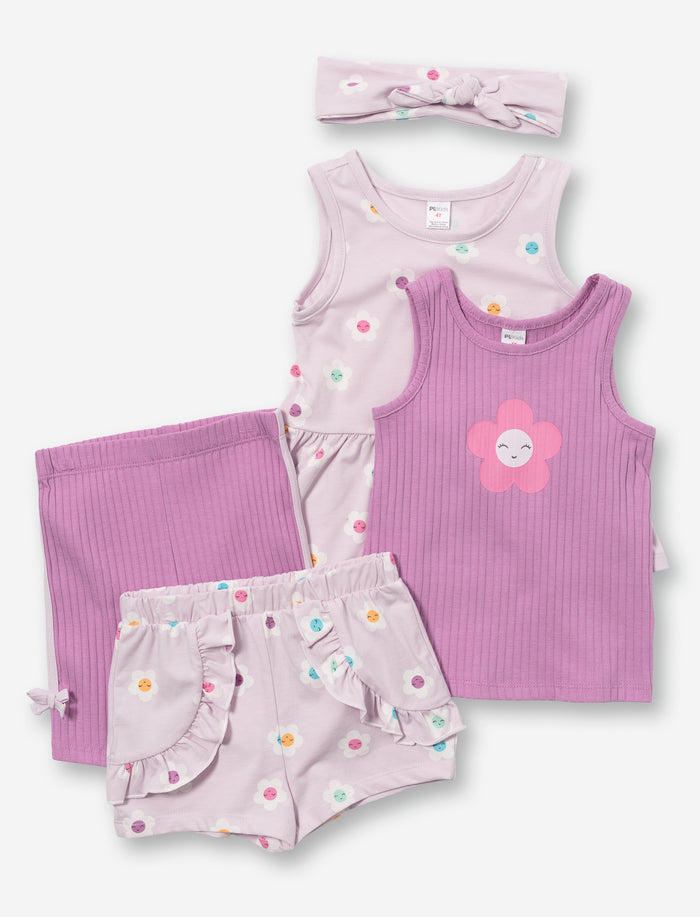 Ensemble coordonné 4 pièces + bandeau