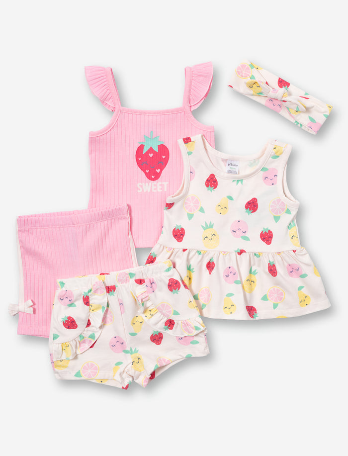Ensemble coordonné 4 pièces + bandeau