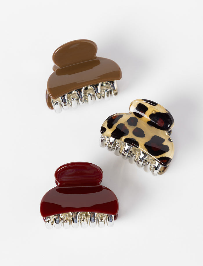 Ensemble de 3 pinces à cheveux