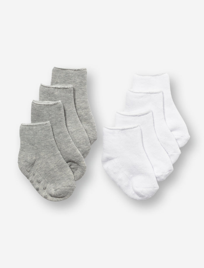 Ensemble de 4 paires de chaussettes pour bébé fille