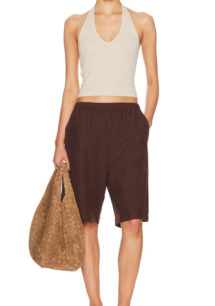 Enza Costa Twill Bermuda Short
