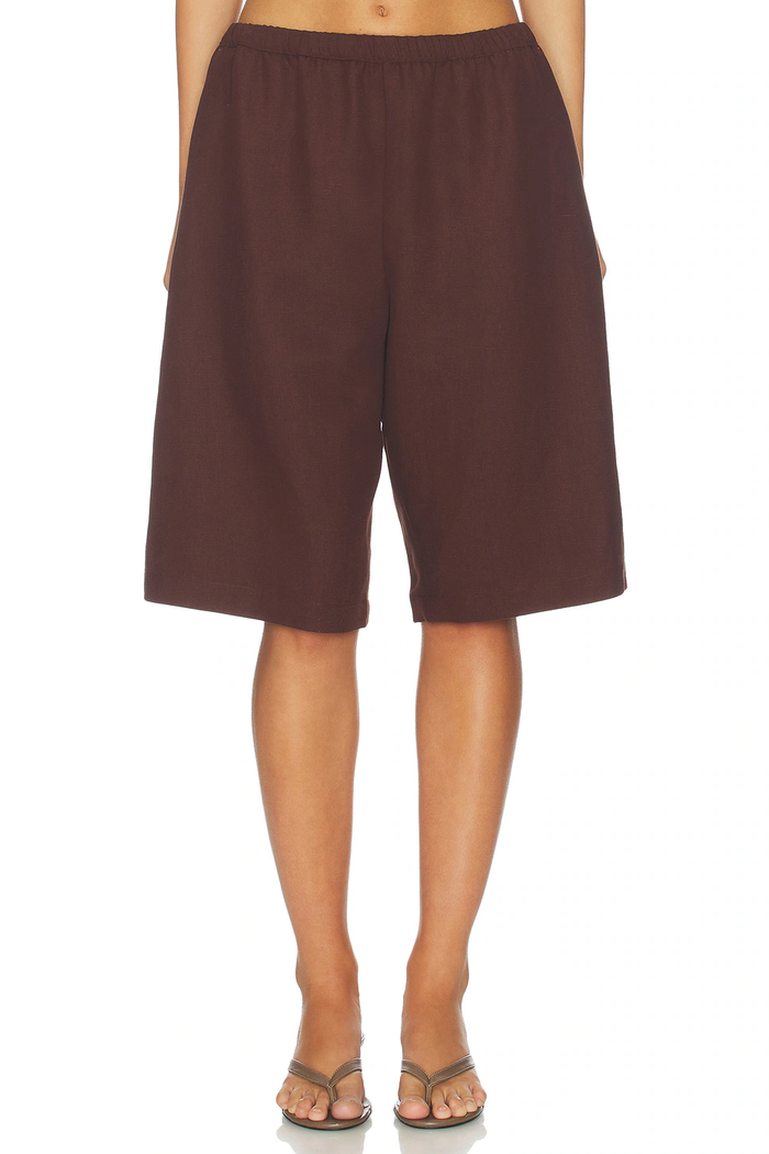 Enza Costa Twill Bermuda Short