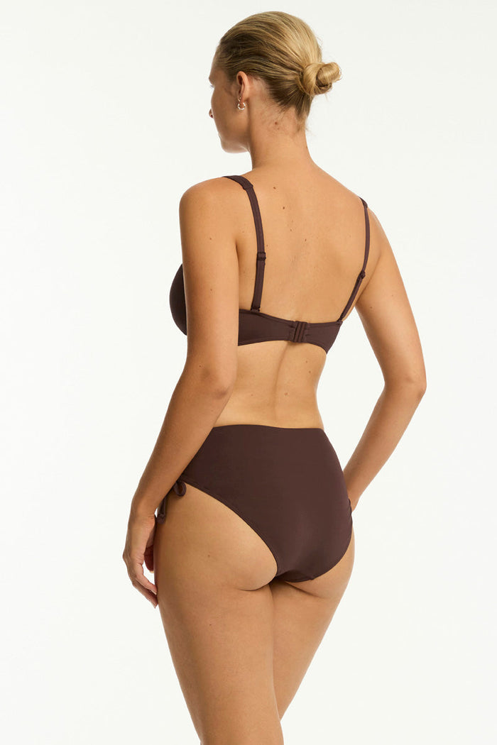Essentials Edit Cross Front Multifit Bra in  | Sea Level Australia