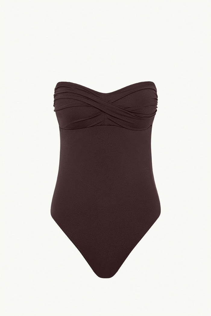 Essentials Edit Twist Bandeau One Piece in  | Sea Level Australia