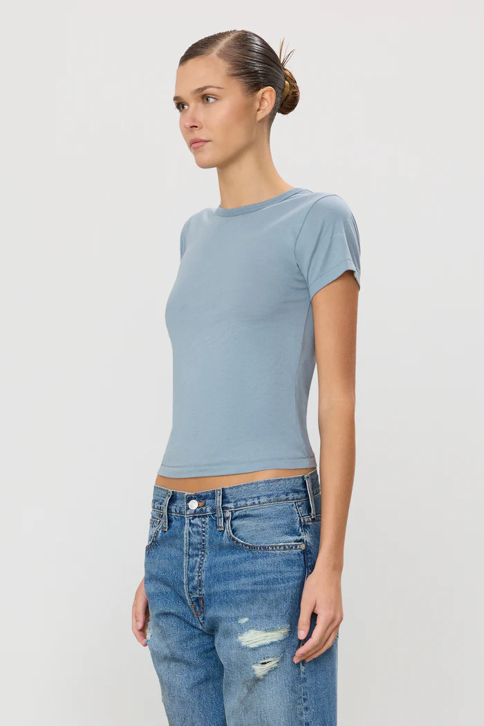 Eterne Fitted Crewneck Short Sleeve T-Shirt