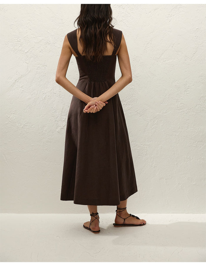 Faithfull Pallida Midi Dress