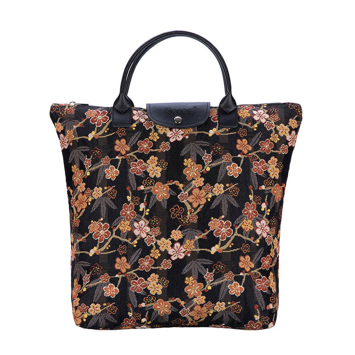 FDAW-SAKURA | Ume Sakura FOLDAWAY GROCERY BAG - www.signareusa.com