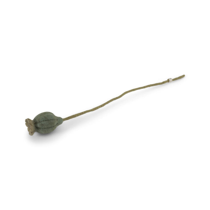 Felt Poppy Seed Head