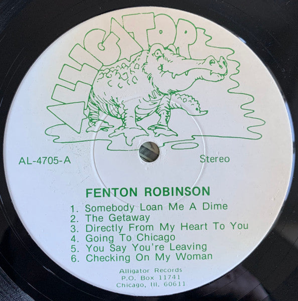 Fenton Robinson - Somebody Loan Me A Dime (LP) [US] 1st (Very Good Plus (VG+))
