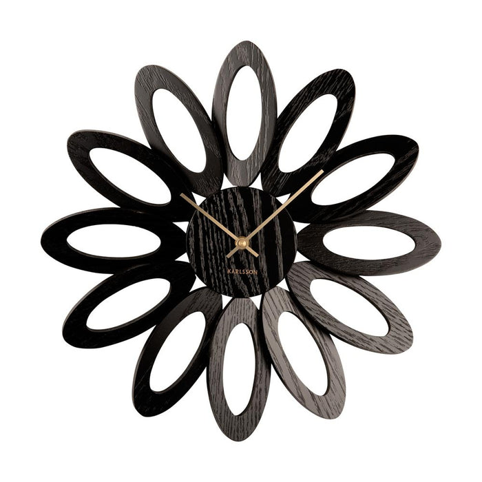 Karlsson Fiore Wall Clock - Black (40cm) | Koop.co.nz