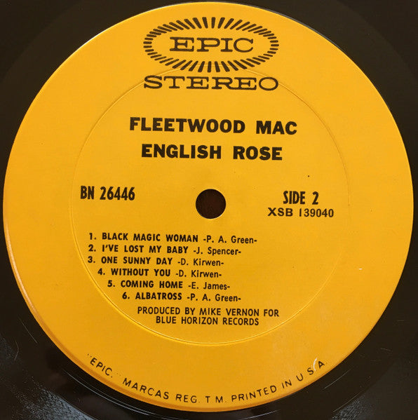Fleetwood Mac - English Rose (LP) [US] 1st (Very Good (VG))