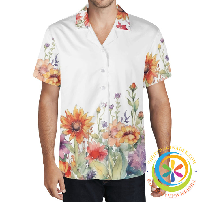 Floral Gardens Hawaiian Casual Shirt
