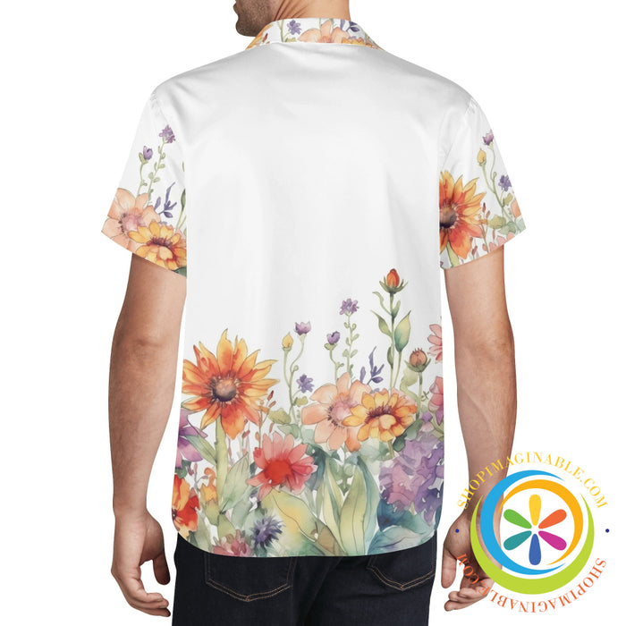 Floral Gardens Hawaiian Casual Shirt