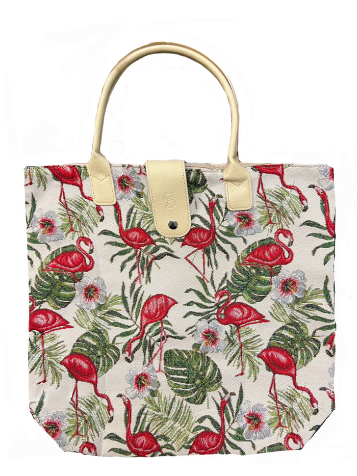FOLD-FLAM | FLAMINGO FOLDING BAG