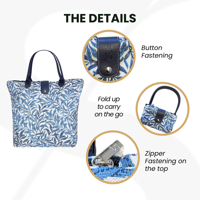 FOLD-WIOW| Willow Bough FOLDING BAG