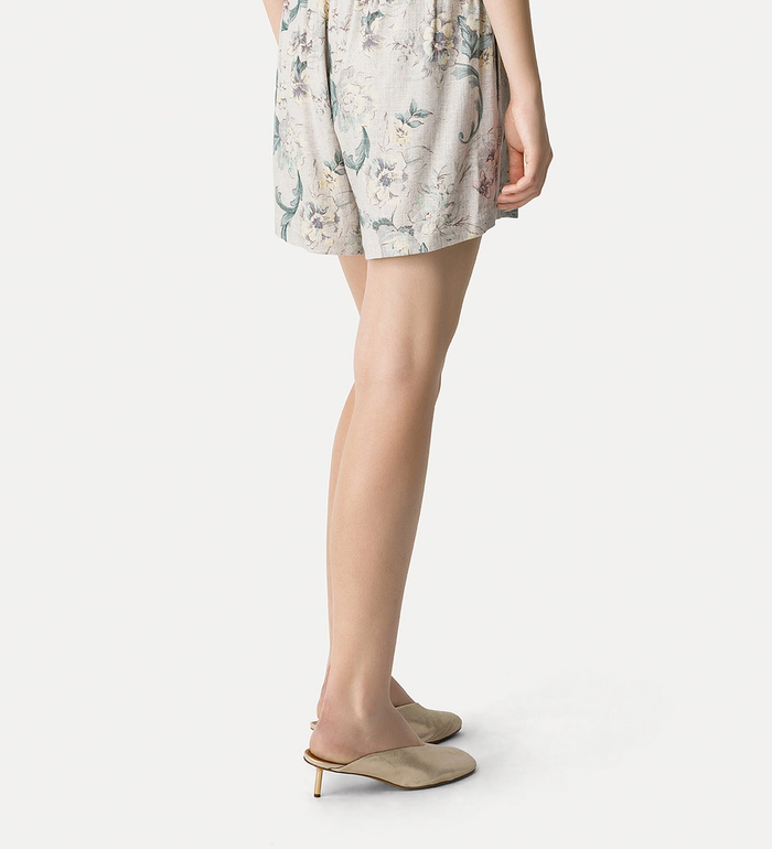 Forte Forte Peonia My Love Hopsack Bermuda Shorts