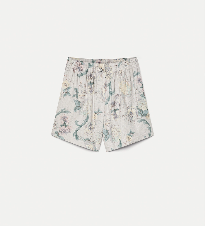 Forte Forte Peonia My Love Hopsack Bermuda Shorts