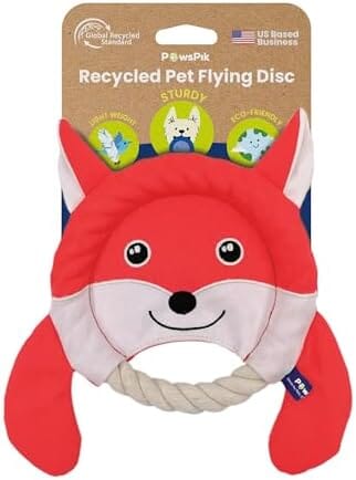 Fox Flying Disc Dog Toys Tug-of-War Toy Toys Pet Clever