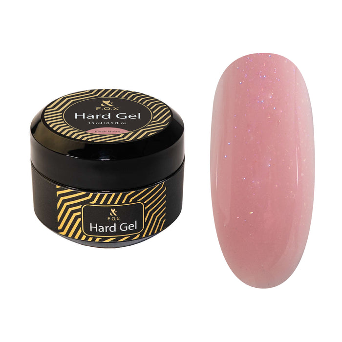 F.O.X Hard Gel Flash Nude, 15 ml builder gel F.O.X