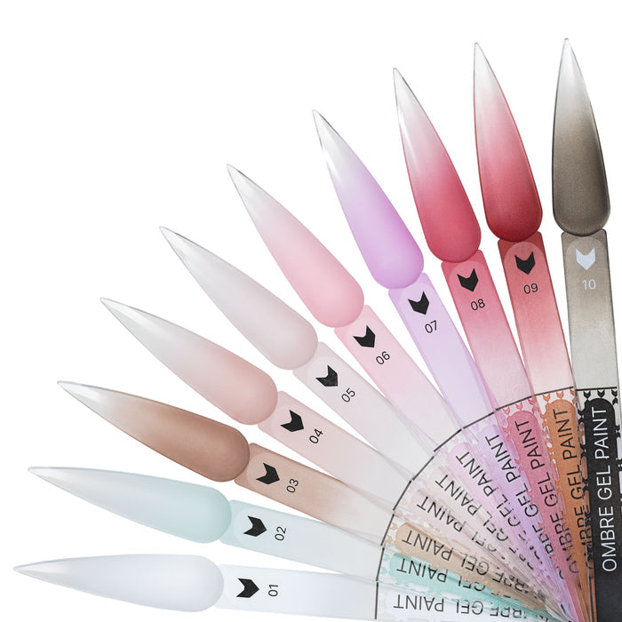 F.O.X Ombre Gel Paint 010, 5 ml Gel Paint F.O.X