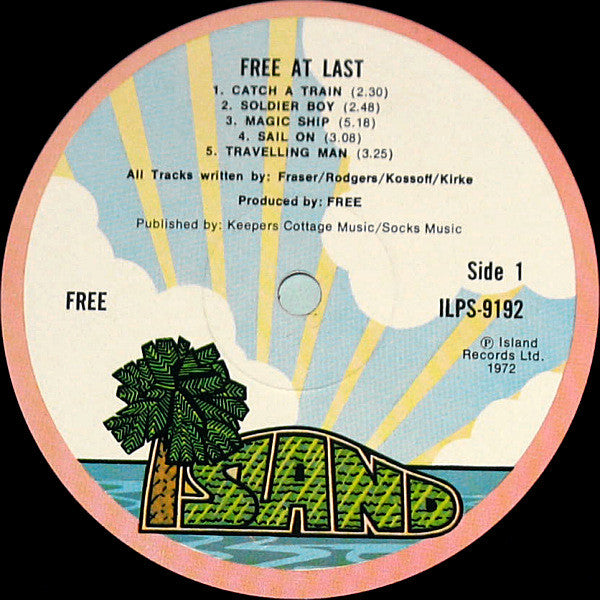 Free - Free At Last (LP) [UK] 1st (Very Good Plus (VG+))