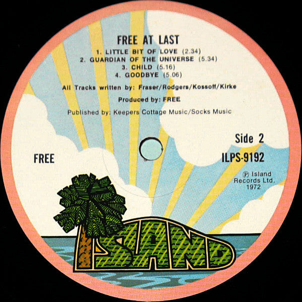 Free - Free At Last (LP) [UK] 1st (Very Good Plus (VG+))
