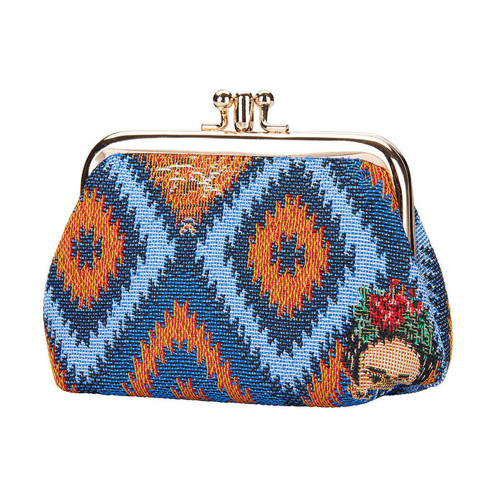 FRMP-FKICON | FRIDA KAHLO COIN CLASP FRAME PURSE WALLET