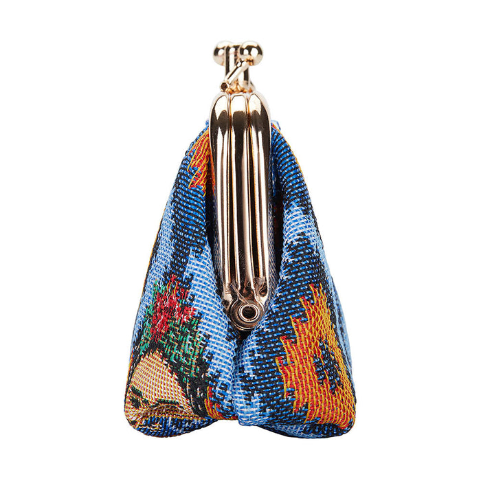 FRMP-FKICON | FRIDA KAHLO COIN CLASP FRAME PURSE WALLET