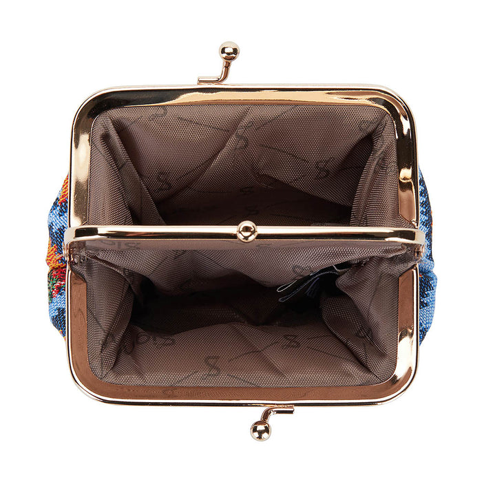 FRMP-FKICON | FRIDA KAHLO COIN CLASP FRAME PURSE WALLET