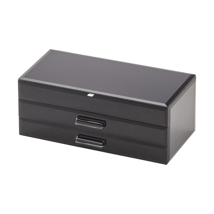One Six Eight Gabriella Large Jewellery Box - Black | Koop.co.nz