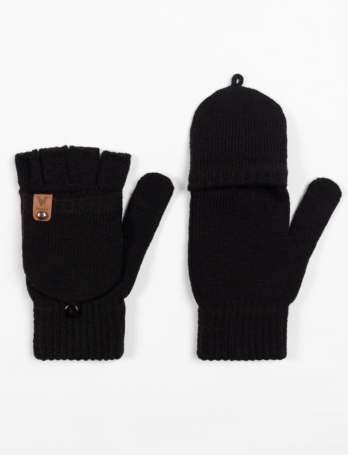 Gants-mitaines en tricot