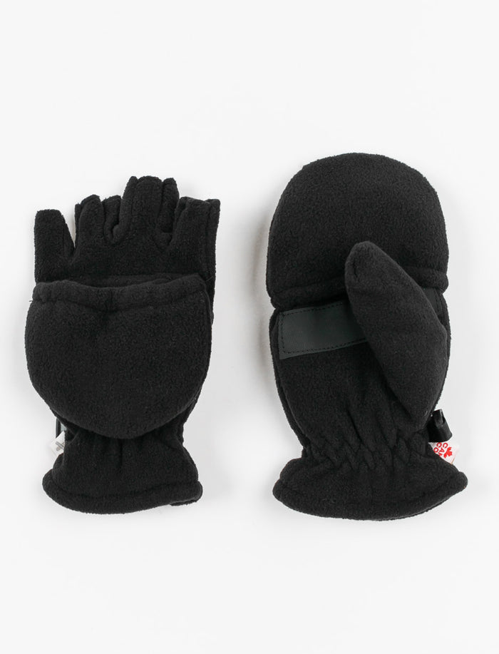 Gants-mitaines unis