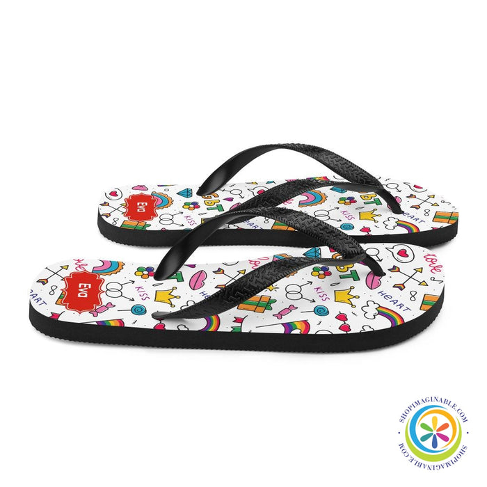 Gay Pride LGBT Flip-Flops-ShopImaginable.com