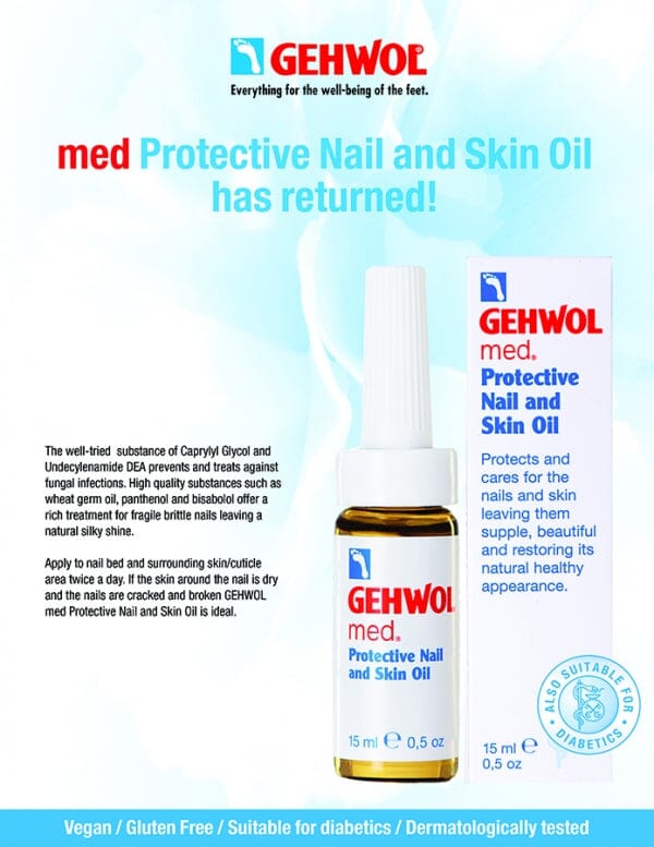 Gehwol med Protective Nail & Skin Oil, 15 ml Gehwol