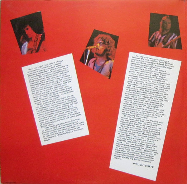 Gentle Giant - Pretentious (LP) [UK] 1st (Very Good Plus (VG+))
