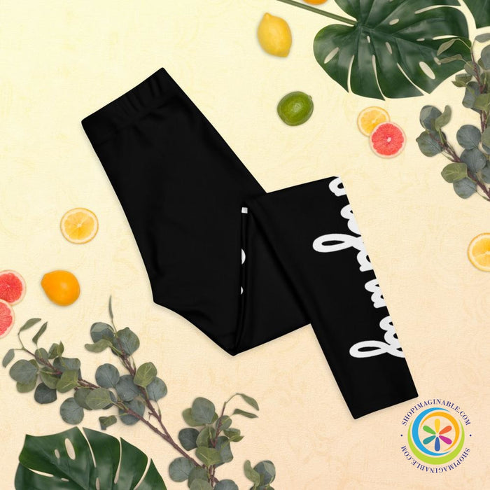 Girls Can Do Anything Full Length Leggings-ShopImaginable.com