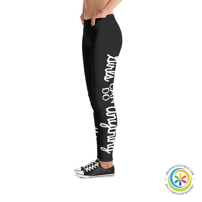 Girls Can Do Anything Full Length Leggings-ShopImaginable.com
