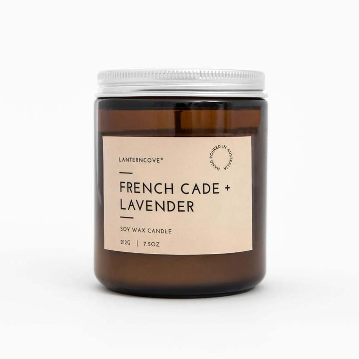 Lantern Cove Glo Candle - French Cade & Lavender | Koop.co.nz